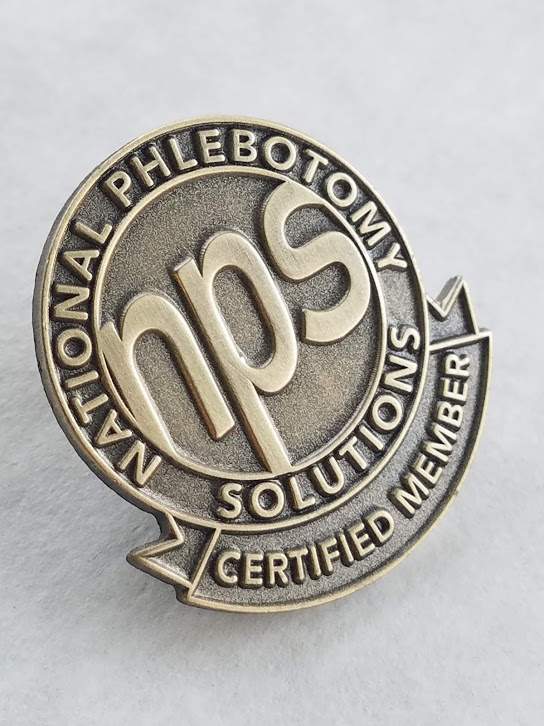 Certified Member Pin National Phlebotomy Store