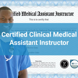 Medical Assistant Instructor