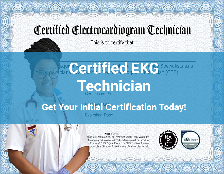 Certified EKG Technician